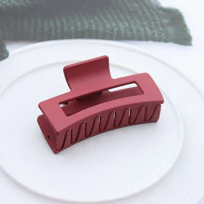 Femei coreene Fete Gheare de păr din plastic Agrafe de păr Crăciun pentru cap de dimensiune mare Agrafă de crab Ornament de modă Accesorii pentru păr