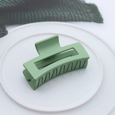 Femei coreene Fete Gheare de păr din plastic Agrafe de păr Crăciun pentru cap de dimensiune mare Agrafă de crab Ornament de modă Accesorii pentru păr