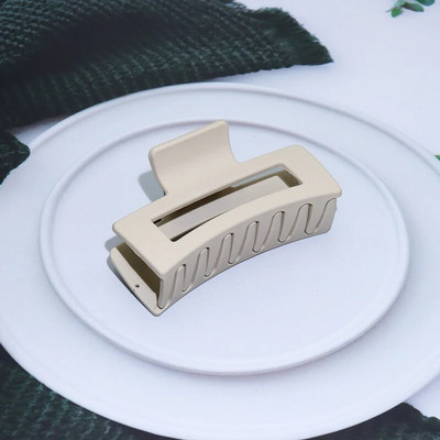 Femei coreene Fete Gheare de păr din plastic Agrafe de păr Crăciun pentru cap de dimensiune mare Agrafă de crab Ornament de modă Accesorii pentru păr