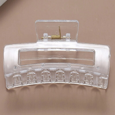 Femei coreene Fete Gheare de păr din plastic Agrafe de păr Crăciun pentru cap de dimensiune mare Agrafă de crab Ornament de modă Accesorii pentru păr