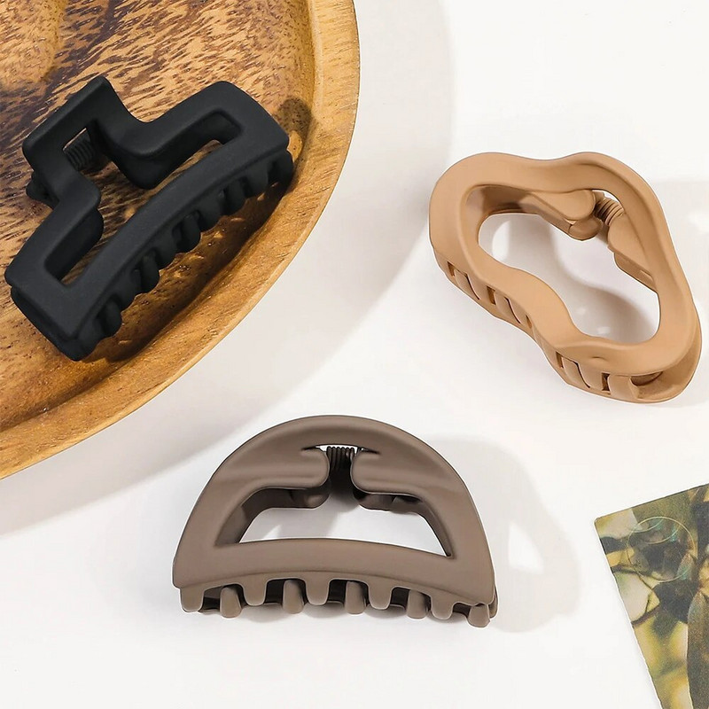 Korėjos kietos plaukų segtukai moterims Matiniai matiniai maži plaukai, žnyplės, galvos apdangalai, plaukų segtukai, krabų barrette, mergaičių plaukų aksesuarai