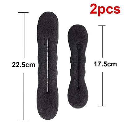 Käsn plastikaas lokkis juuste tegija Hair Scrunchie peapael Twist Donut Bun lokirullid juuksepaelad soengutööriistad