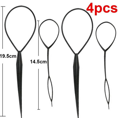 Käsn plastikaas lokkis juuste tegija Hair Scrunchie peapael Twist Donut Bun lokirullid juuksepaelad soengutööriistad