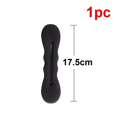 Käsn plastikaas lokkis juuste tegija Hair Scrunchie peapael Twist Donut Bun lokirullid juuksepaelad soengutööriistad