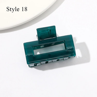 Zselés színű mini acetát hajcsat női lányoknak Hajkörmös Chic kis méretű hajtű Crab Barrette hajtűk Új hajkiegészítők