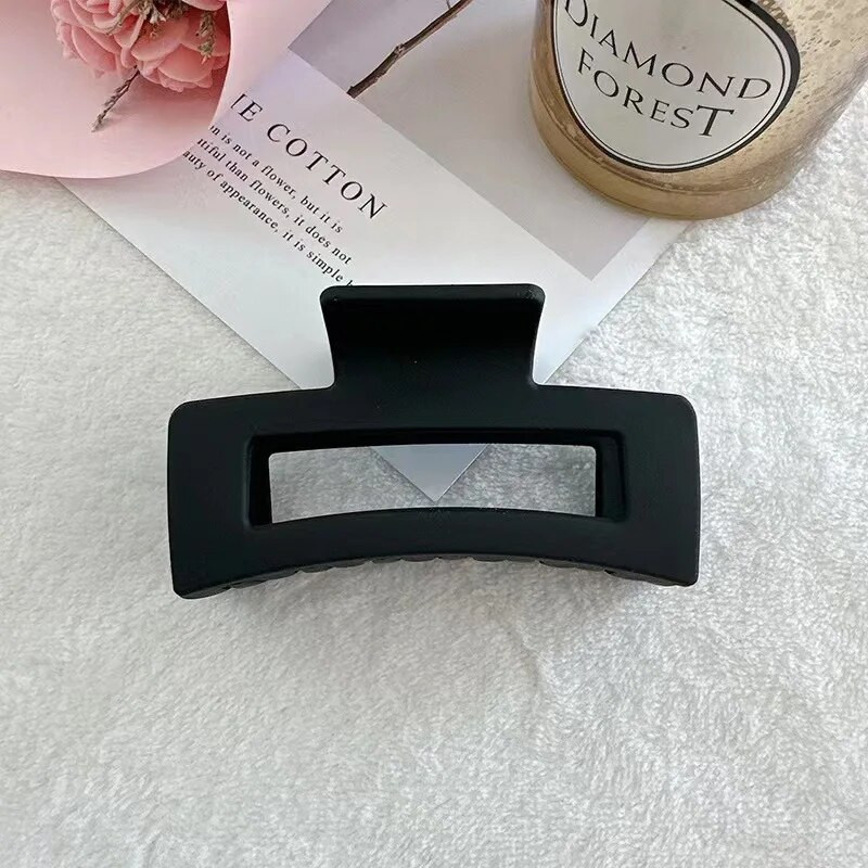 1buc Agrafe de păr pătrate Fashion Kpop Doamnelor Gheare de păr Benzile minimaliste Accesorii de păr Livrare directă