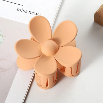 Nagy virágos karmos kapcsok női vastag hajú lányoknak Dasiy erős tartású matt hajbilincsek Fejfedők Barrette hajtartozékok