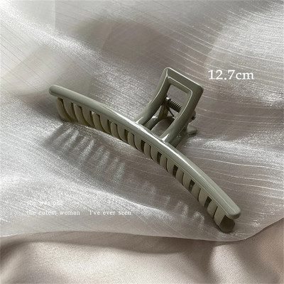 Καλοκαιρινά νύχια τρίχας καρχαρίας Δυνατά αντιολισθητικά ρετρό ακρυλικό μεγάλου μεγέθους γεωμετρικά κλιπ για σαγόνι σταυρό Γυναικεία κορίτσια Καθημερινά καλύμματα κεφαλής