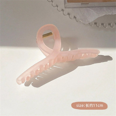 Καλοκαιρινά νύχια τρίχας καρχαρίας Δυνατά αντιολισθητικά ρετρό ακρυλικό μεγάλου μεγέθους γεωμετρικά κλιπ για σαγόνι σταυρό Γυναικεία κορίτσια Καθημερινά καλύμματα κεφαλής