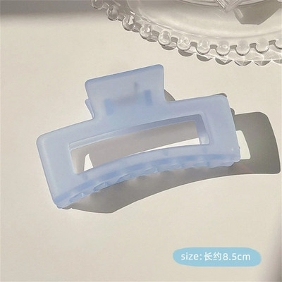 Καλοκαιρινά νύχια τρίχας καρχαρίας Δυνατά αντιολισθητικά ρετρό ακρυλικό μεγάλου μεγέθους γεωμετρικά κλιπ για σαγόνι σταυρό Γυναικεία κορίτσια Καθημερινά καλύμματα κεφαλής