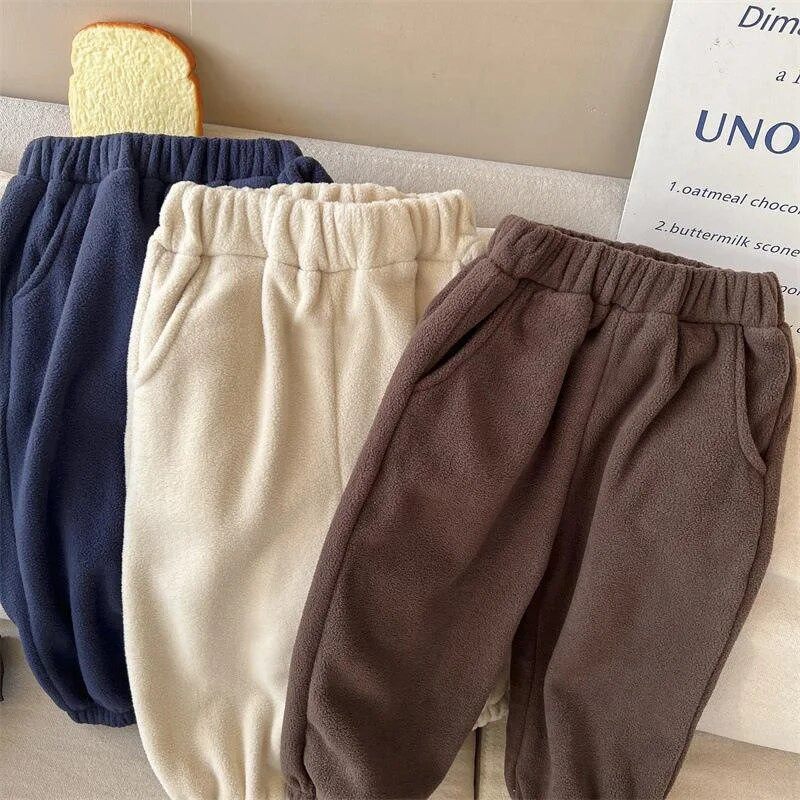 Iarna 2023 Set haine calde pentru bebeluși cu mânecă lungă pentru copii, hanorac + pantaloni, 2 buc. Costum, plus ținute groase pentru copii mici