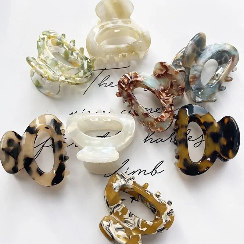 Kopča za kosu od acetata za žene Djevojke Mini leopard kopče za kosu Chic kopča za kosu Ukosnice za kosu ukosnice za kosu Stezaljke Dodaci za kosu