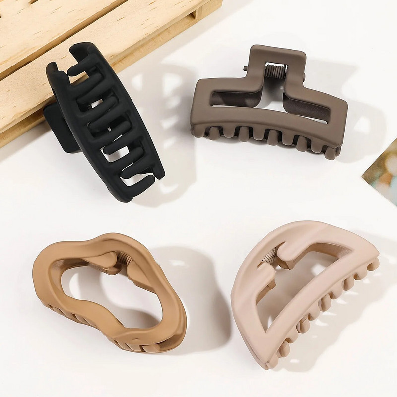 2024. aasta uus mood, väikesed jäätunud geomeetriaga klambrid, naiste juuksenõelad, tüdrukute aksessuaarid, peakatted, juukseküüs, hulgimüük