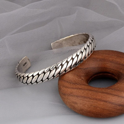 Design creativ Gravura Deschidere cu pene Brățară reglabilă Moda bărbați Bijuterii ocazionale Aniversare Cadou de vacanță