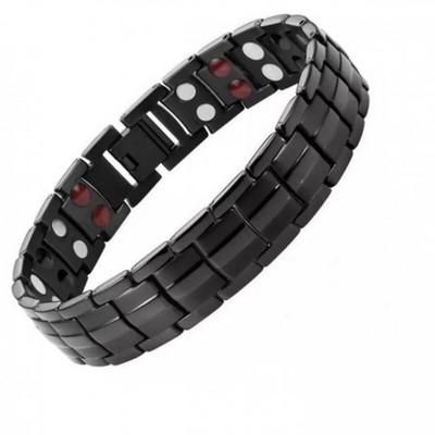 Black Energy Magnetic Tourmaline Narukvica Personality Muško zdravlje Nakit potiče cirkulaciju krvi Narukvica za mršavljenje