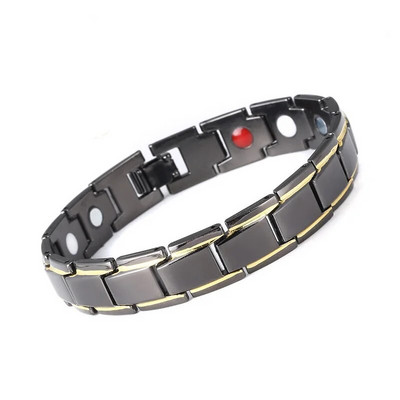 Black Energy Magnetic Tourmaline Narukvica Personality Muško zdravlje Nakit potiče cirkulaciju krvi Narukvica za mršavljenje