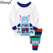 Costum de pijama robot pentru copii Pijama băieți Lenjerie de dormit pentru băieți Îmbrăcăminte de jos Tricouri Pijamale pentru copii Costum sport pentru acasă Haine
