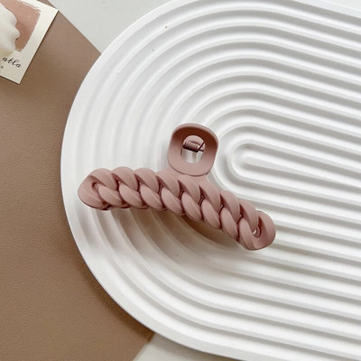 Agrafe de păr de lux cu coadă de cal mare pentru femei Agrafe cu gheare coreeane Păr gros Culori uscate Agrafe cu gheare de crab Accesorii pentru păr pentru femei