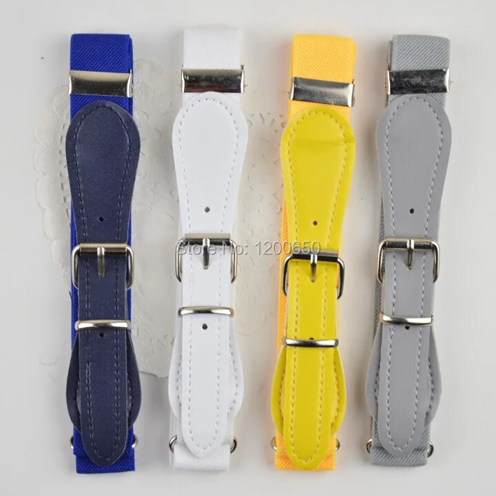 divatos gyerek cukorka öv lányok/fiúk rugalmas deréköv gyerek Pu bőr kiváló minőségű fehér/piros pántos övek