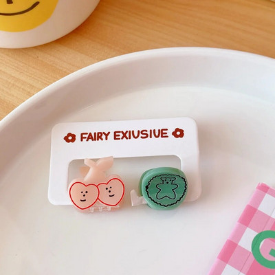 2 kom. Mini slatke dječje kandže za kosu Ljeto Kawaii crtani šiške Ukosnica za djevojčice Cvjetne kandže za kosu Dodaci za kosu za djevojčice