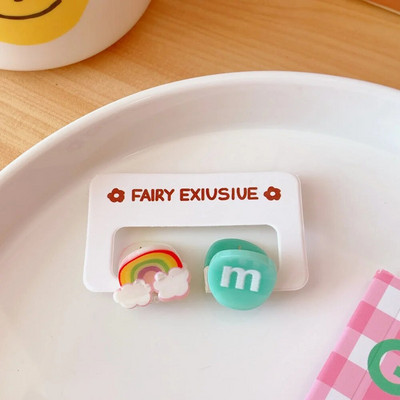 2 kom. Mini slatke dječje kandže za kosu Ljeto Kawaii crtani šiške Ukosnica za djevojčice Cvjetne kandže za kosu Dodaci za kosu za djevojčice