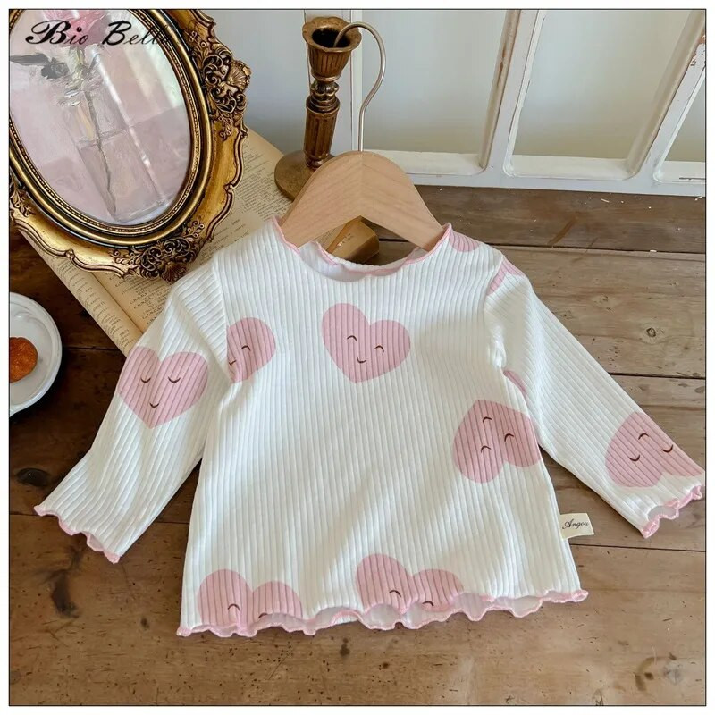 Pijamale pentru fete nou-născute, 100% bumbac, haine pentru fetiță, cu mâneci lungi, topuri + pantaloni, 1 2 3 ani, haine pentru fete mici, costum ținute 2022