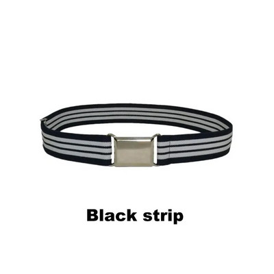 GLRSBUTY Dječji elastični remen Podesivi remen za malu djecu sa srebrnom četvrtastom kopčom Remeni za dječake i djevojčice za traperice