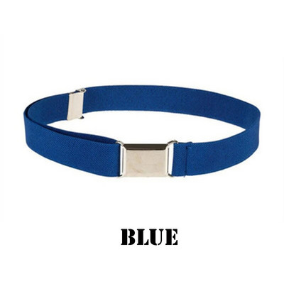 GLRSBUTY Dječji elastični remen Podesivi remen za malu djecu sa srebrnom četvrtastom kopčom Remeni za dječake i djevojčice za traperice