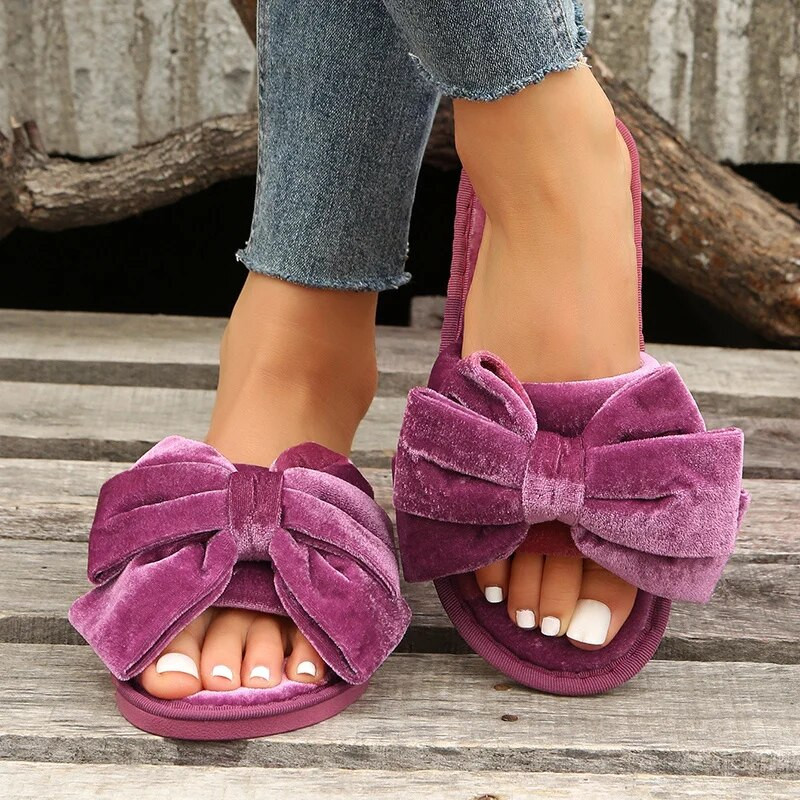 COOTELILI 2023 papuci de modă noi femei iarna menține cald pantofi pentru femei decoratiuni inimi cu pluș toc plat mărime 36-41