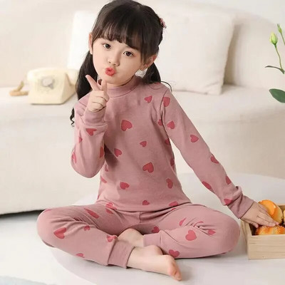 Pijamale pentru băieți Pijama pentru copii Seturi de pijamale pentru copii mici Fete Lenjerie de dormit din desene animate Copii Lenjerie de noapte din bumbac Pjs cu mânecă lungă de primăvară