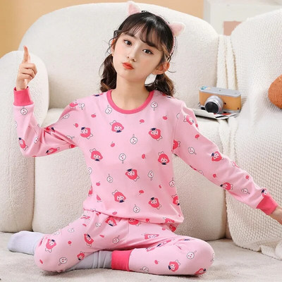 Toamnă Bumbac Băieți Lenjerie de dormit Copii Pijamale Copii Bebeluși Fete Pijamale Unicorn Desen animat Haine Costume Lenjerie de noapte Pijama Infantil