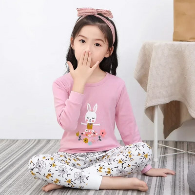 Toamnă Bumbac Băieți Lenjerie de dormit Copii Pijamale Copii Bebeluși Fete Pijamale Unicorn Desen animat Haine Costume Lenjerie de noapte Pijama Infantil