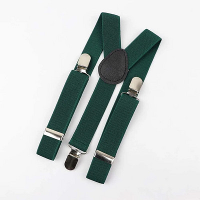 Cureaua pentru copii de culoare solidă pentru bebeluși, băieți, fete, bretele cu clips, bretele elastice pentru copii, reglabile