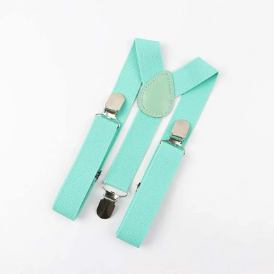 Cureaua pentru copii de culoare solidă pentru bebeluși, băieți, fete, bretele cu clips, bretele elastice pentru copii, reglabile
