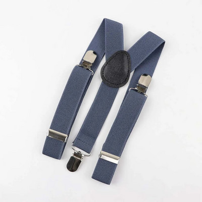 Cureaua pentru copii de culoare solidă pentru bebeluși, băieți, fete, bretele cu clips, bretele elastice pentru copii, reglabile