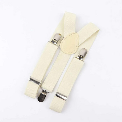 Cureaua pentru copii de culoare solidă pentru bebeluși, băieți, fete, bretele cu clips, bretele elastice pentru copii, reglabile