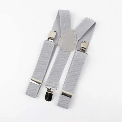 Cureaua pentru copii de culoare solidă pentru bebeluși, băieți, fete, bretele cu clips, bretele elastice pentru copii, reglabile