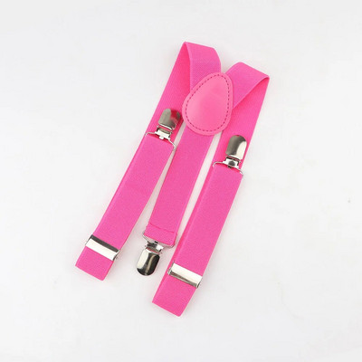 Cureaua pentru copii de culoare solidă pentru bebeluși, băieți, fete, bretele cu clips, bretele elastice pentru copii, reglabile