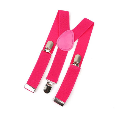 Cureaua pentru copii de culoare solidă pentru bebeluși, băieți, fete, bretele cu clips, bretele elastice pentru copii, reglabile