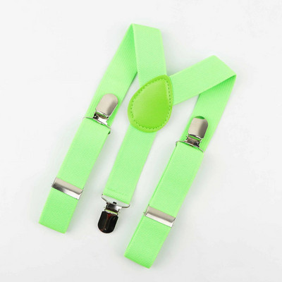 Cureaua pentru copii de culoare solidă pentru bebeluși, băieți, fete, bretele cu clips, bretele elastice pentru copii, reglabile