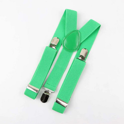 Cureaua pentru copii de culoare solidă pentru bebeluși, băieți, fete, bretele cu clips, bretele elastice pentru copii, reglabile