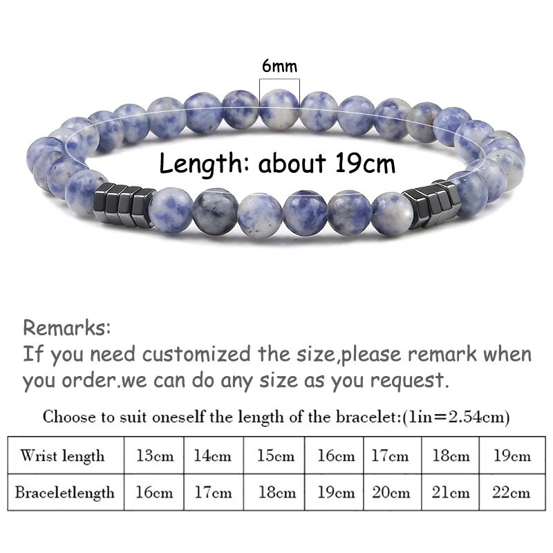 Geometrikus férfi karkötő minimalista 6 mm-es gyöngyök természetes láva tigris szem kő báj távolság karkötők Homme divat ékszerek ajándékok