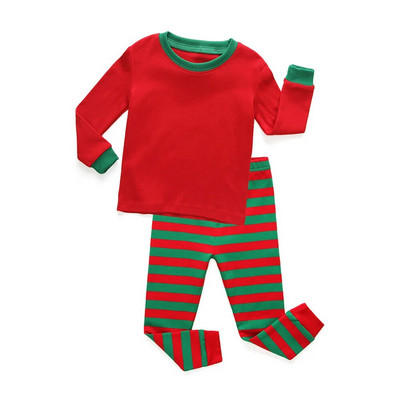 Seturi de pijamale cu căpșuni pentru fete, 100% bumbac, pijamale cu mâneci întregi pentru copii, pijamale pentru animale, pijamale pentru copii, pijamale cu desene animate pentru băieți