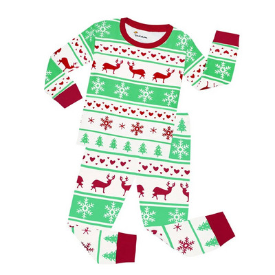 Seturi de pijamale cu căpșuni pentru fete, 100% bumbac, pijamale cu mâneci întregi pentru copii, pijamale pentru animale, pijamale pentru copii, pijamale cu desene animate pentru băieți