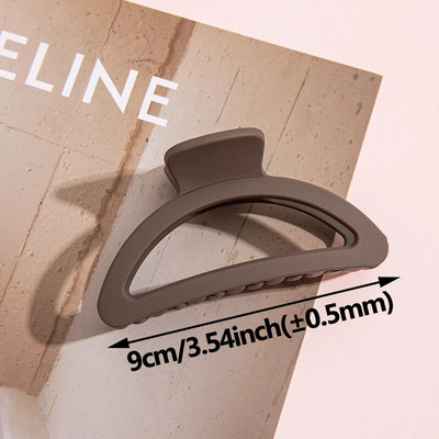 4 culori, 8,5 cm, gheare de păr mari, agrafe de păr, agrafe de crab, accesorii pentru păr, pentru femei, doamne, fete, haarklammen