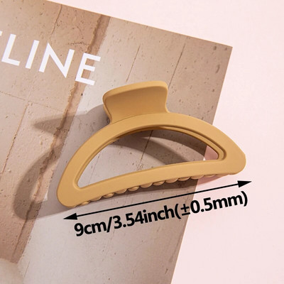 4 culori, 8,5 cm, gheare de păr mari, agrafe de păr, agrafe de crab, accesorii pentru păr, pentru femei, doamne, fete, haarklammen