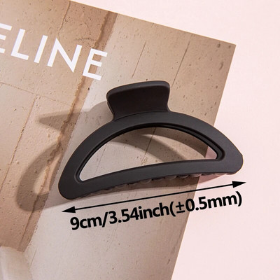 4 culori, 8,5 cm, gheare de păr mari, agrafe de păr, agrafe de crab, accesorii pentru păr, pentru femei, doamne, fete, haarklammen