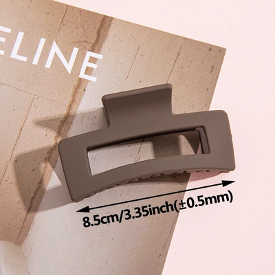 4 culori, 8,5 cm, gheare de păr mari, agrafe de păr, agrafe de crab, accesorii pentru păr, pentru femei, doamne, fete, haarklammen