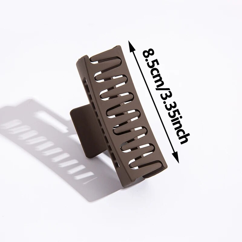 4 culori, 8,5 cm, gheare de păr mari, agrafe de păr, agrafe de crab, accesorii pentru păr, pentru femei, doamne, fete, haarklammen