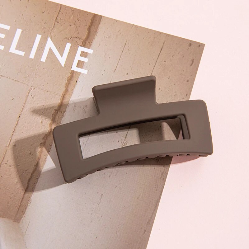 4 culori, 8,5 cm, gheare de păr mari, agrafe de păr, agrafe de crab, accesorii pentru păr, pentru femei, doamne, fete, haarklammen